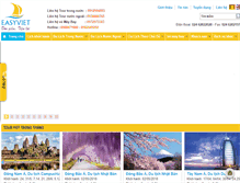 Tablet Screenshot of easyviettravel.com